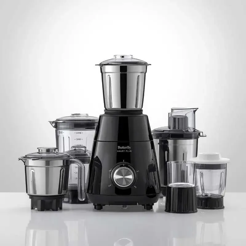 Butterfly Smart Plus Mixer Grinder 750W - Best Diwali Kitchen Gift Under 5000 Butterfly Smart Plus mixer grinder 750W black with 5 jars including juicer and grind store jar - best Diwali gift under 5000