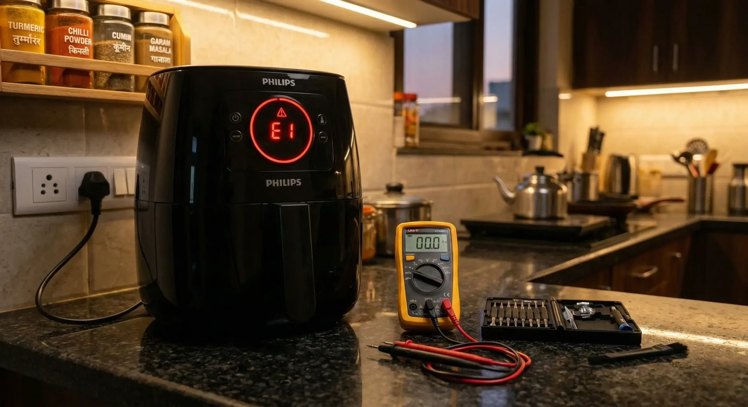 You are currently viewing Never Ignore Air Fryer Error Codes – Complete Fix Guide (Philips, Pigeon & Kenstar)