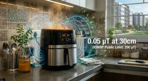 Read more about the article Air Fryer EMF Radiation: Is It Actually Safe? Complete 2026 Analysis