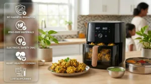 Read more about the article Are Air Fryers Safe? The Truth Indian Kitchens Need to Hear