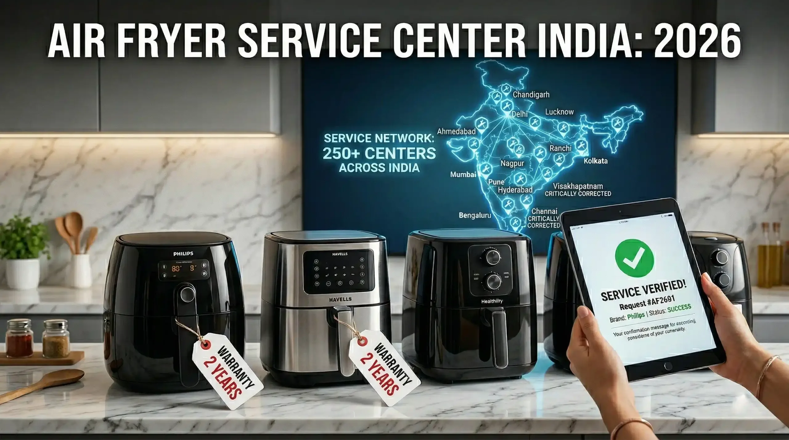 You are currently viewing Best Air Fryer Service Networks in India: Brand Ranking (2026)